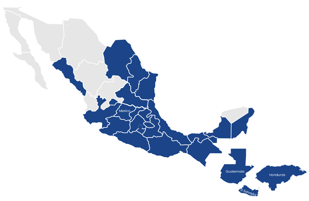 mapa de Mexico